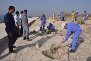 گرامیداشت هفته محیط زیست درشرکت پالایش نفت لاوان